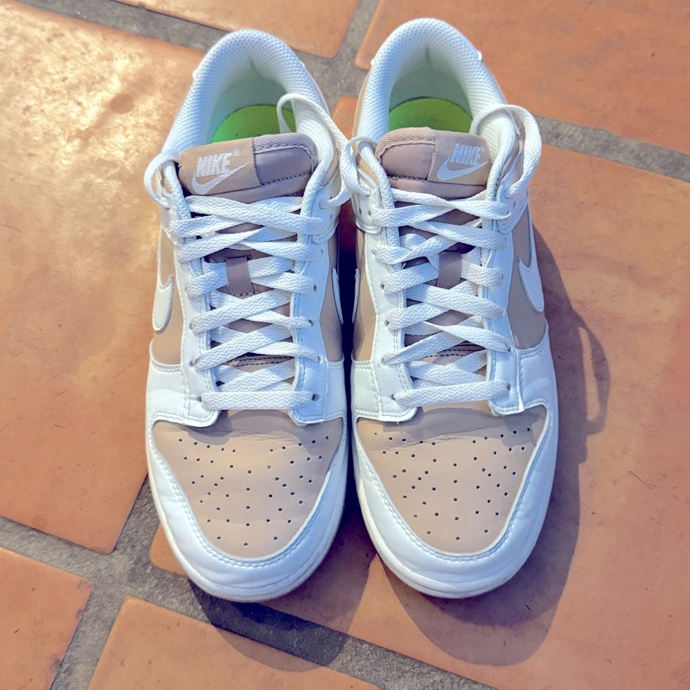 Nike Dunks size 8, barely worn - too big for me